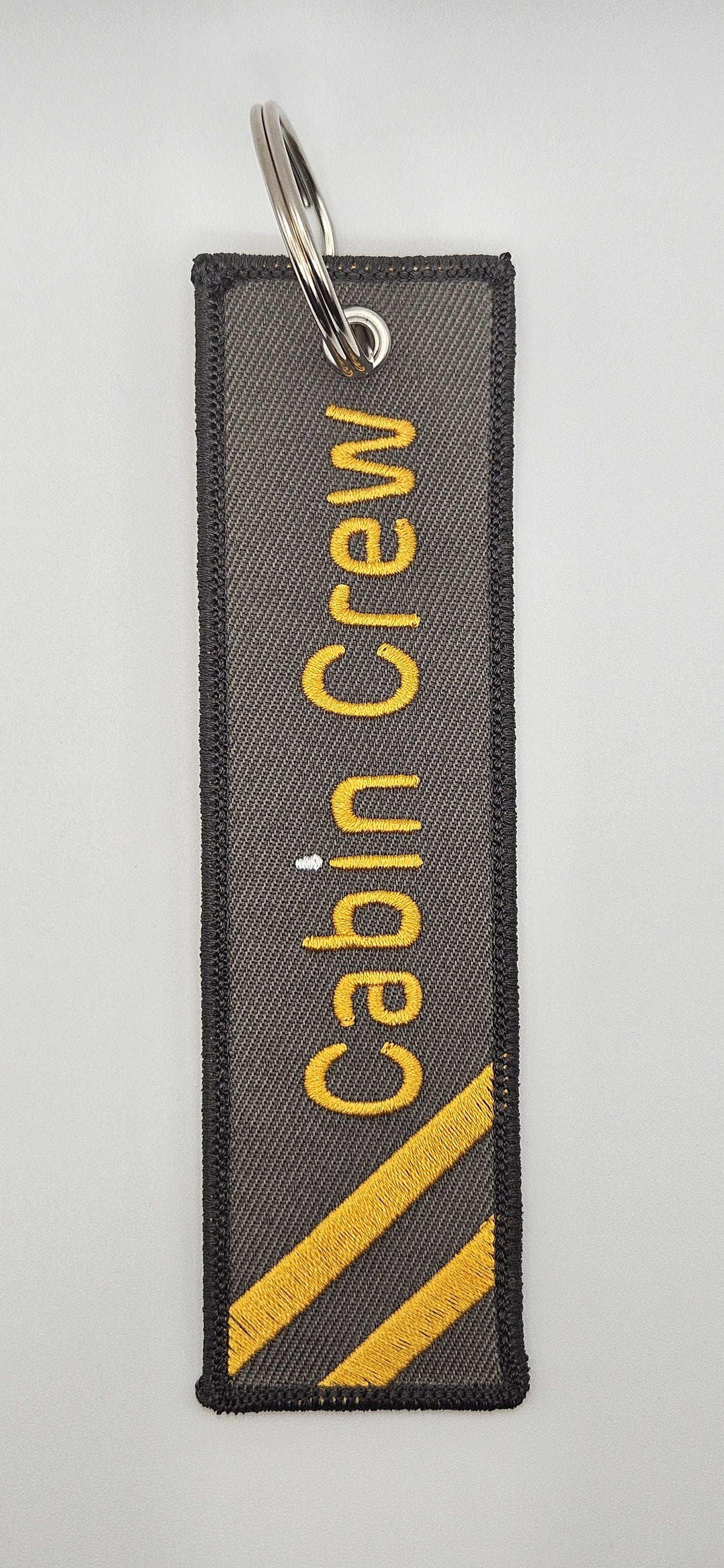 ✨ Embroidered Cabin Crew / Pilot fabric keychain