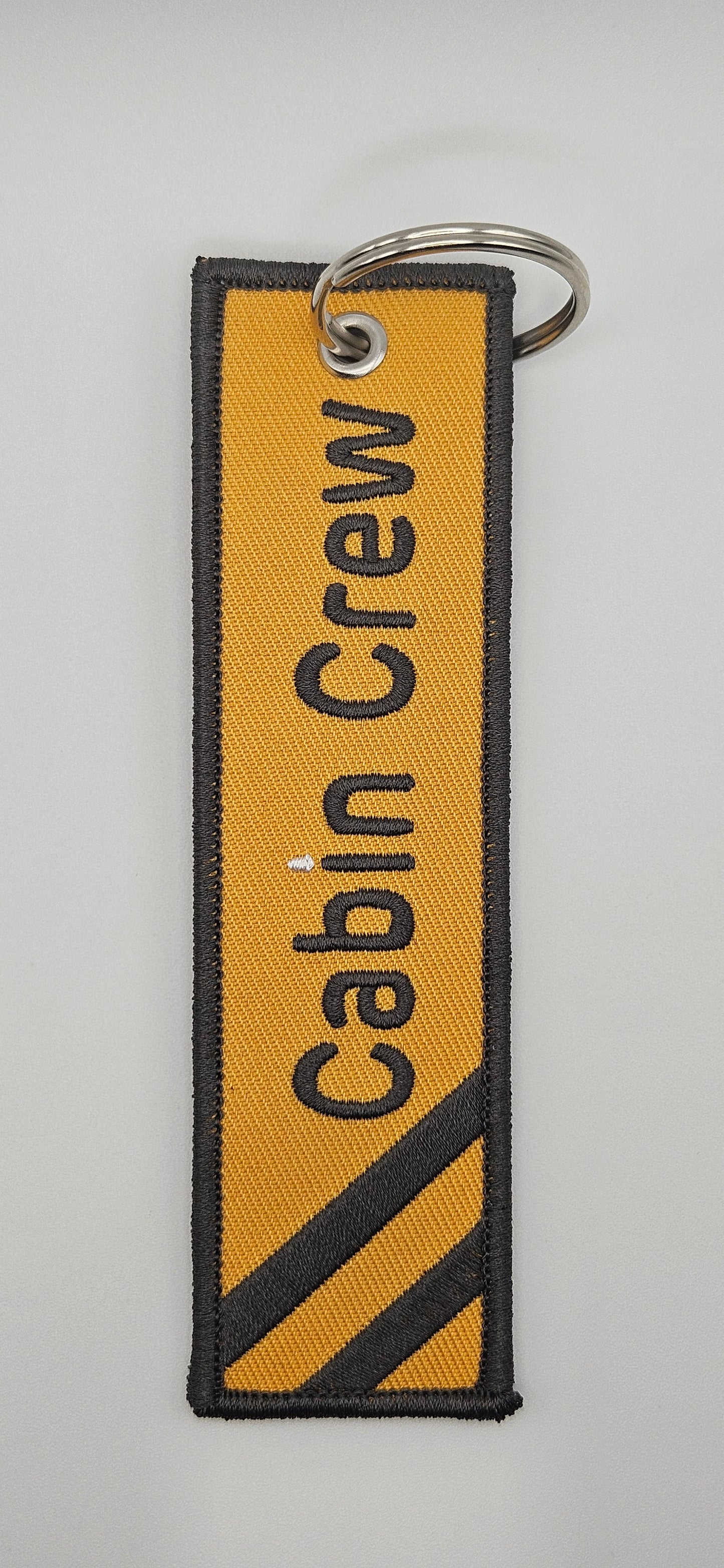 ✨ Embroidered Cabin Crew / Pilot fabric keychain