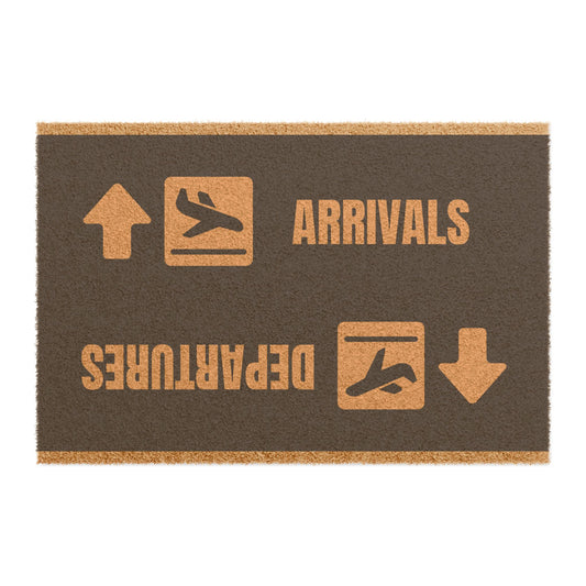 ✈ Arrival/Departure doormat