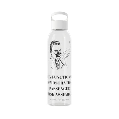 ✈ Oxygen Mask-Inspired Water Bottle – Stay Hydrated in Style with Aviation Flair