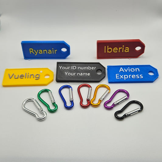 Custom 3D Luggage Tag
